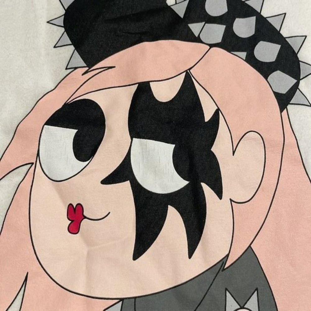 Love Moschino?punk girl print logo tshirt - Picture 11 of 11